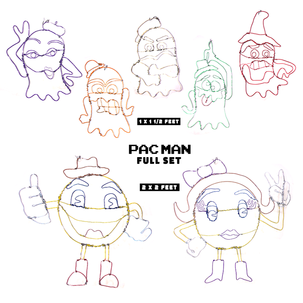 PAC MAN WIRE Full Set – RICH SALAMANDER