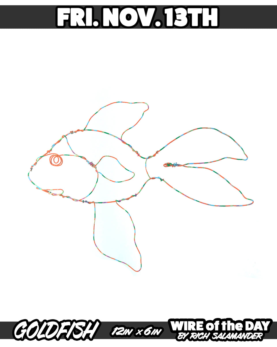 WIRE of the DAY GOLDFISH – RICH SALAMANDER