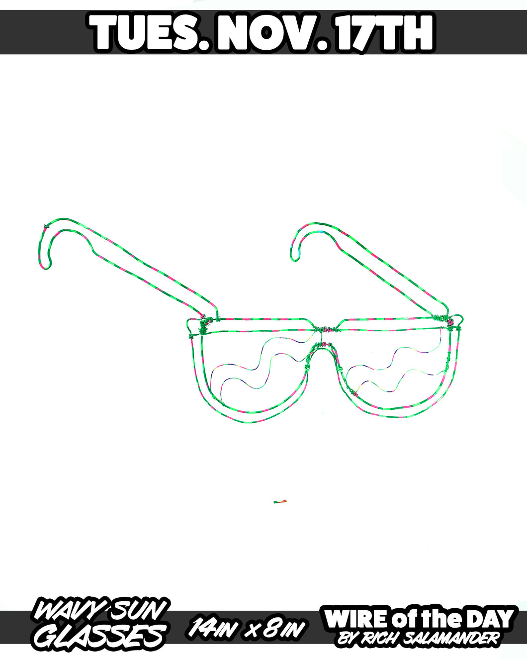 WIRE of the DAY WAVY SUN GLASSES