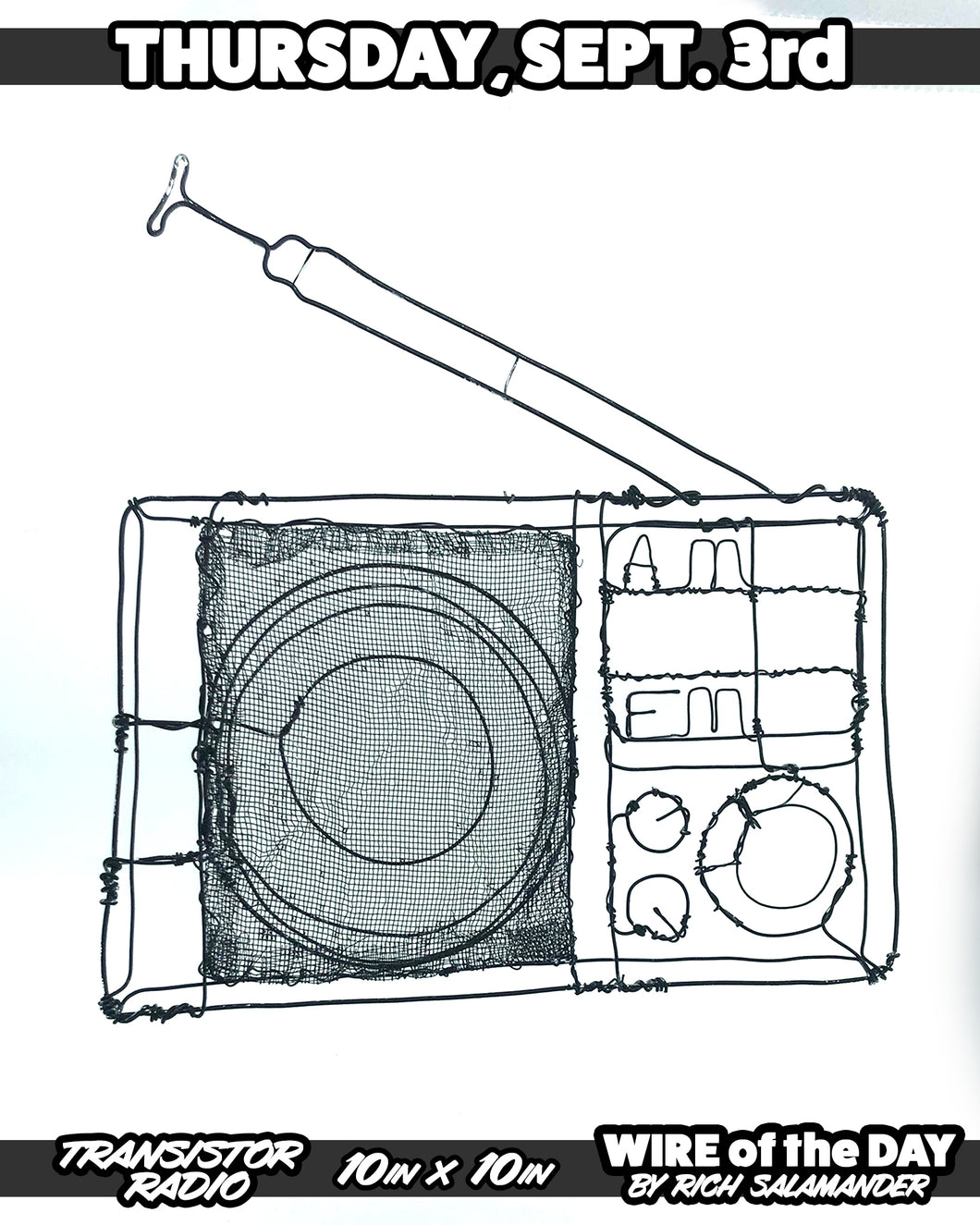 WIRE of the DAY TRANSISTOR RADIO